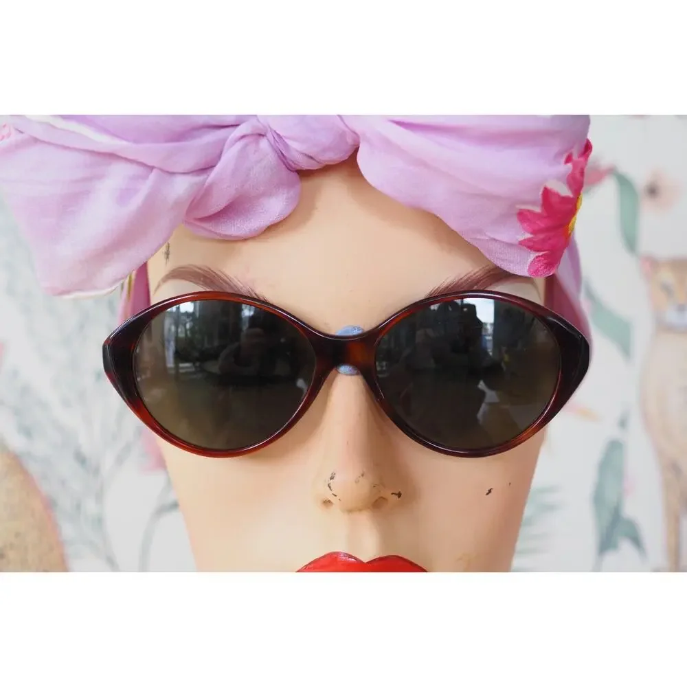 Vintage 1960s Mod Sunglasses Made in USA Multicolor Retro Midcentury NOS